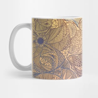 Mandala Circles Pattern Mug